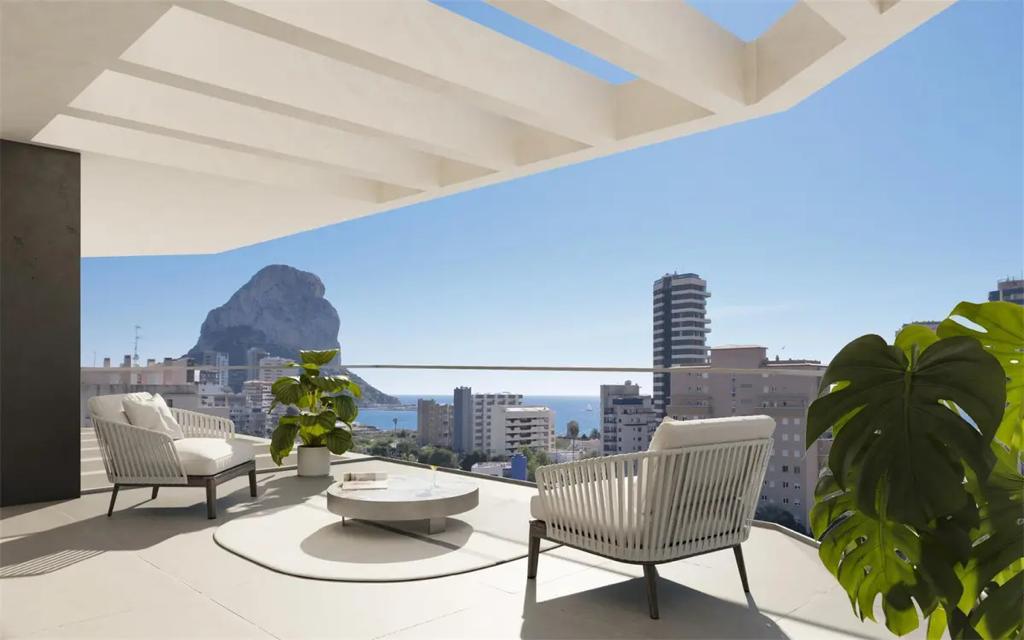 NY PENTHOUSE-LEJLIGHED I CALPE TÆT PÅ HAVET OG ALLE SERVICEYDELSER — foto 7