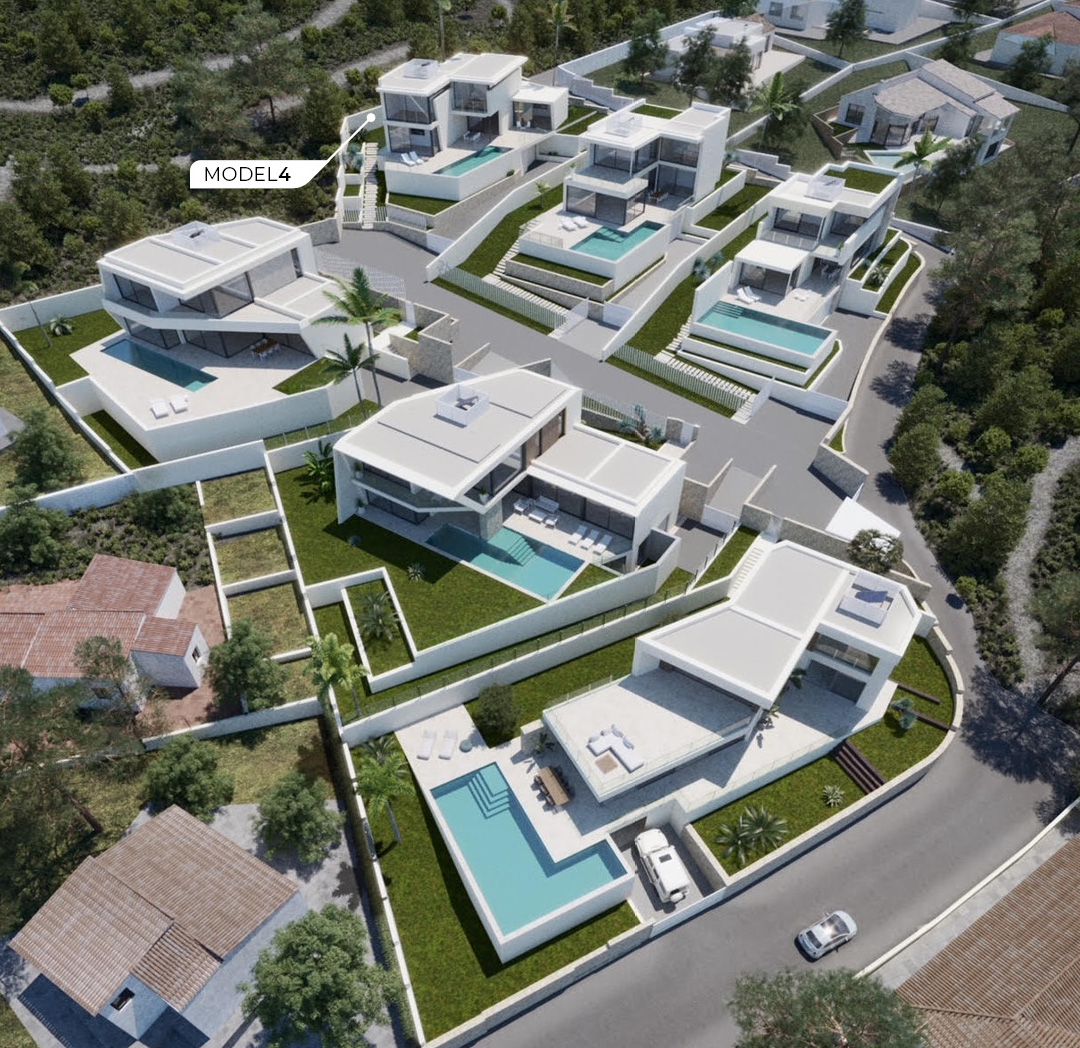 Uafhængig villa i privat luksusbeboelse. — foto 3