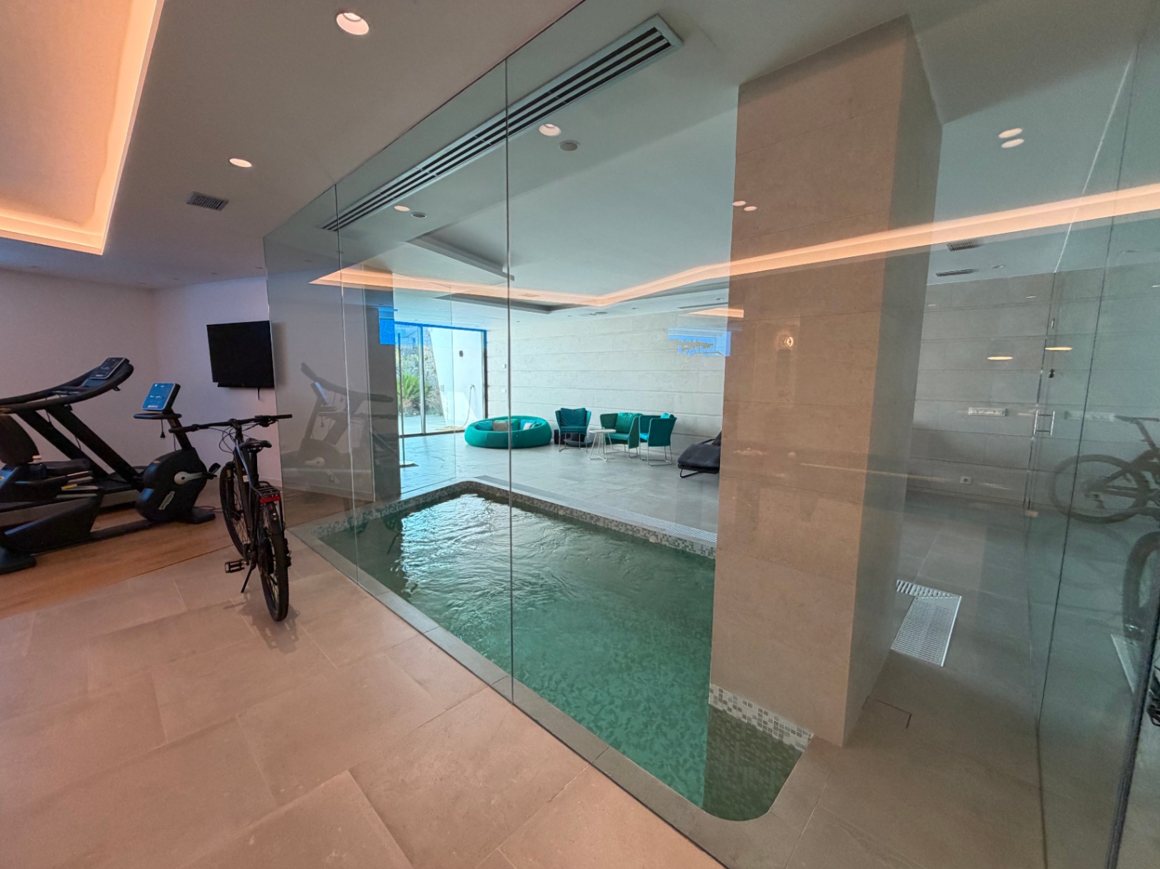 Eksklusiv villa med panoramaudsigt over havet, infinity pool, elevator og privat wellness-område i Benissa — foto 15