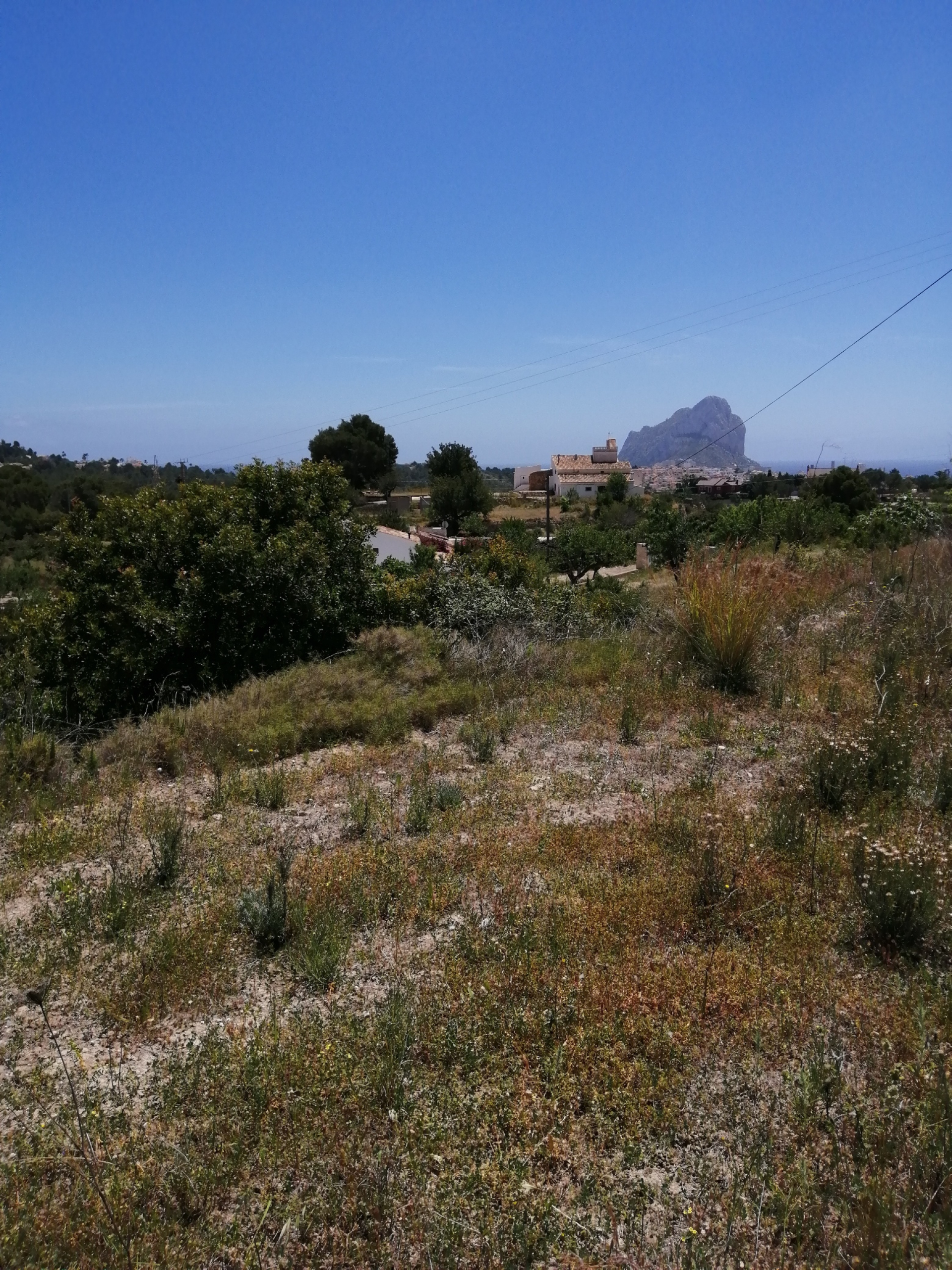 Plot for sale in Calpe