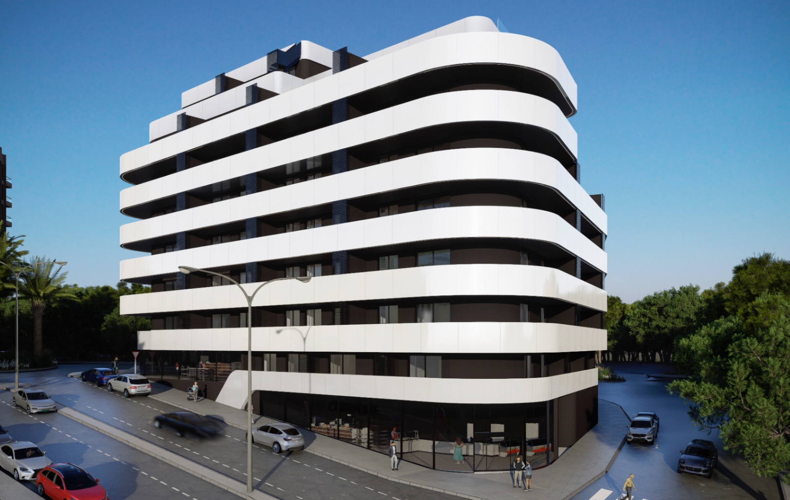 Balcones de Calpe, new development apartment in the heart of the centre.