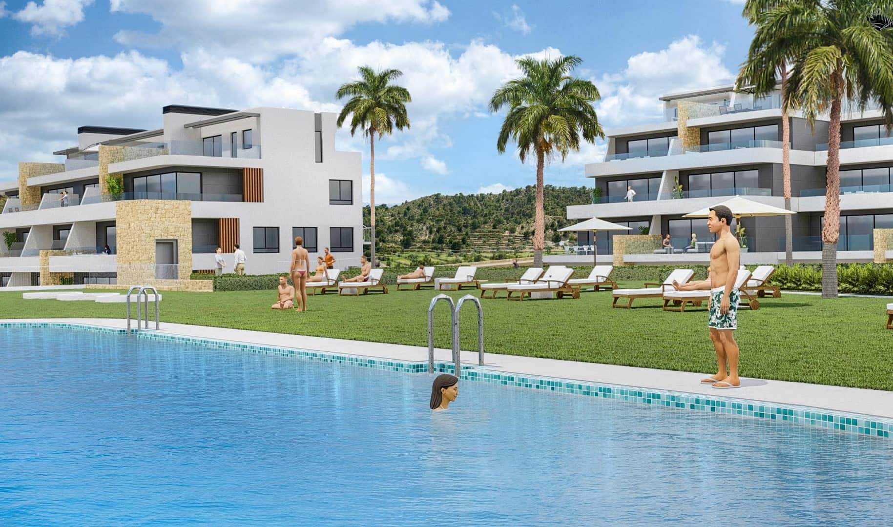 MODERNE LEJLIGHEDER I FINESTRAT — foto 3