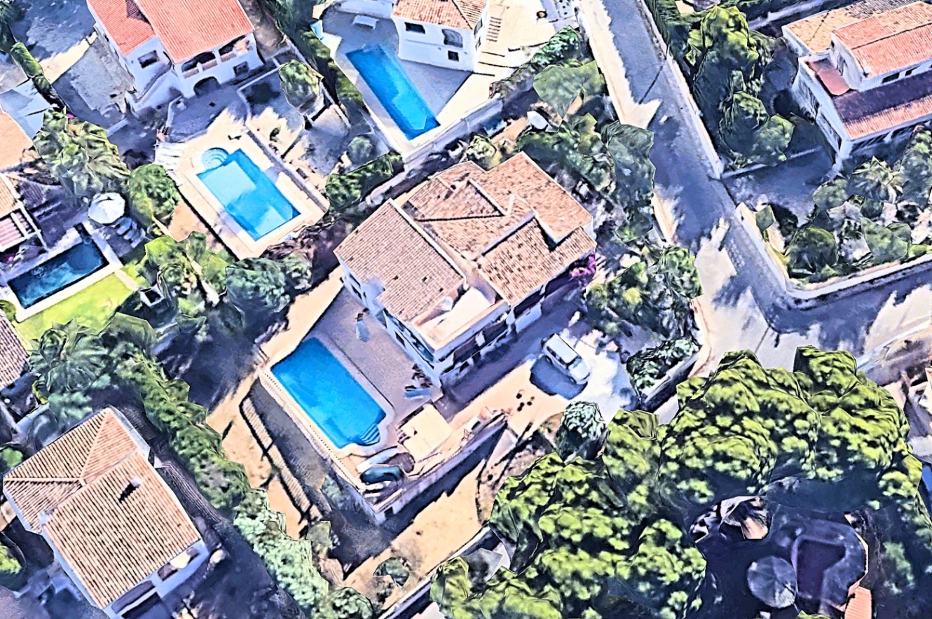 Bezaubernde Villa in Calpe mit Panoramablick in exklusiver Wohnzone — Foto 12
