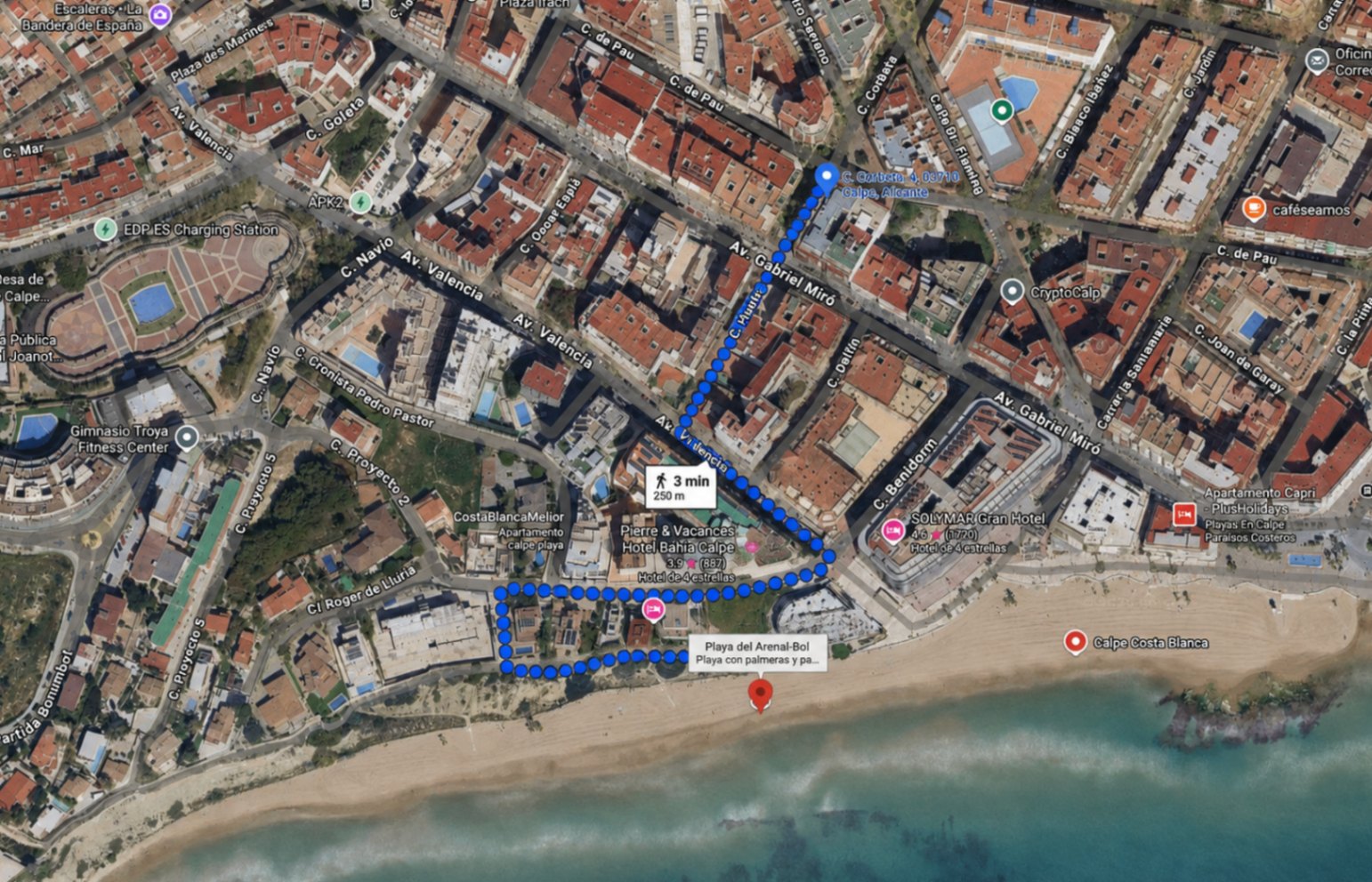 Gemütliches Apartment zum Verkauf mit 2 Schlafzimmern in Calpe, Alicante — Foto 10