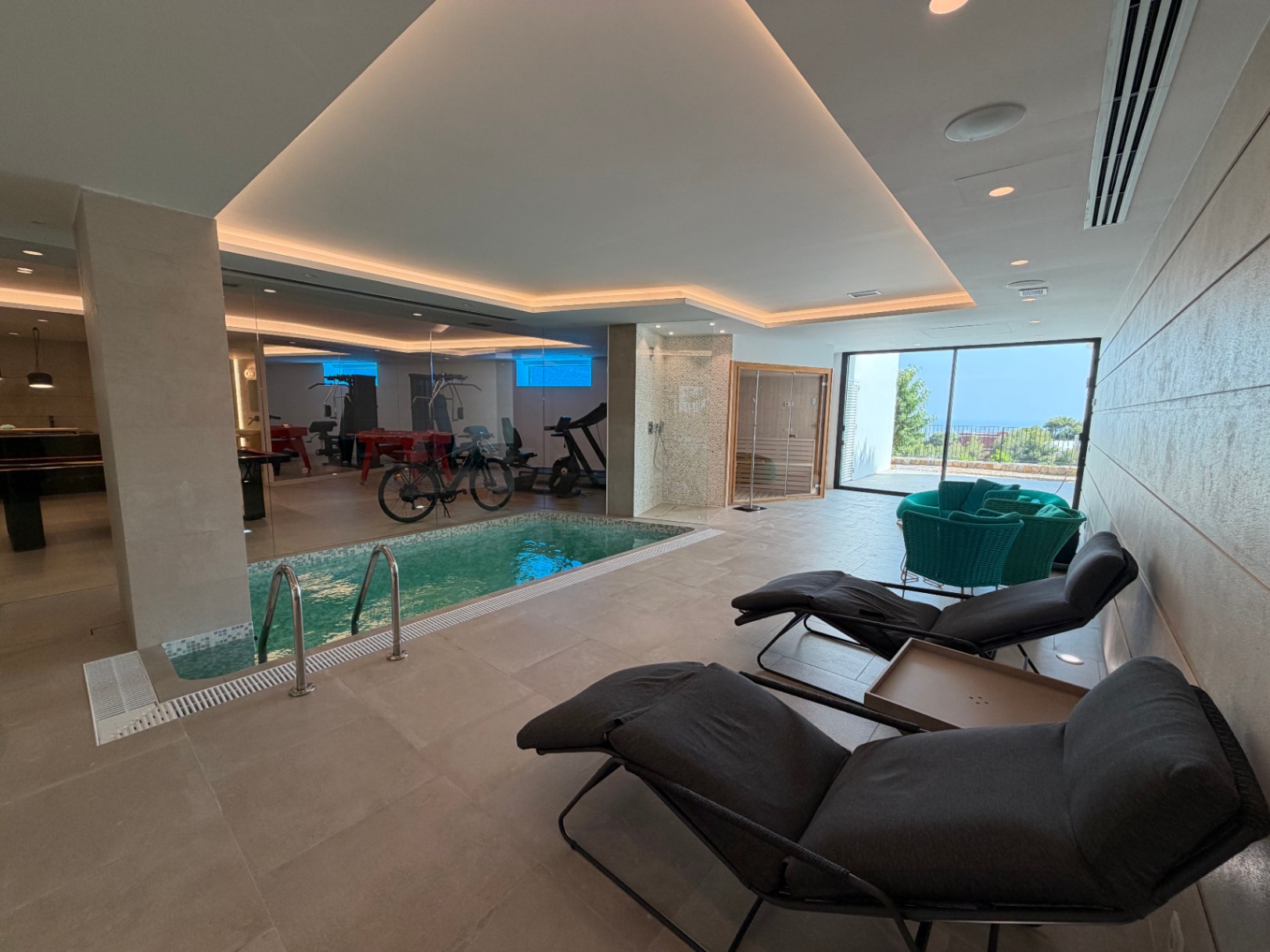 Eksklusiv villa med panoramaudsigt over havet, infinity pool, elevator og privat wellness-område i Benissa — foto 16