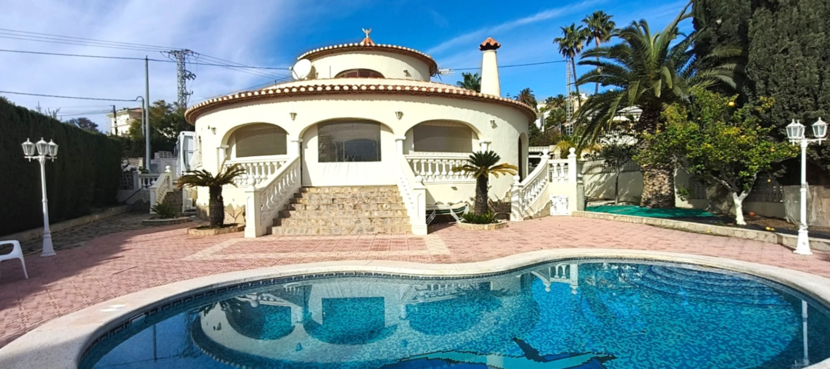 Imponerende villa med pool og betagende udsigt til Peñón de Ifach — foto 15
